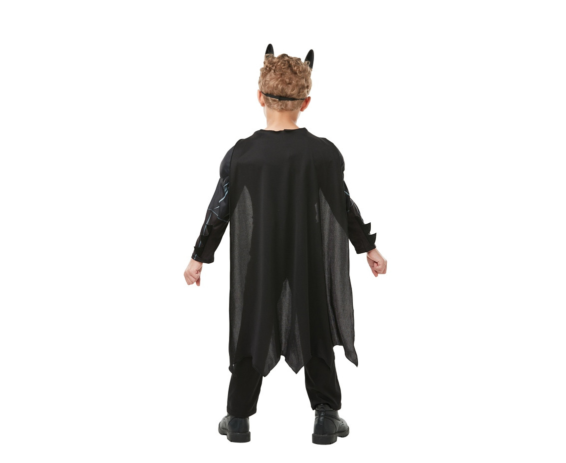 Role-play set for kids Batman (padded jumpsuit with half belt, cape, mask), size 3-4 years
